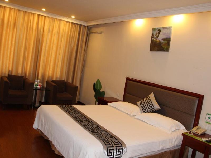 GreenTree Inn Shandong Jining Zoucheng East Kuangjian Road Business Hotel Bagian luar foto