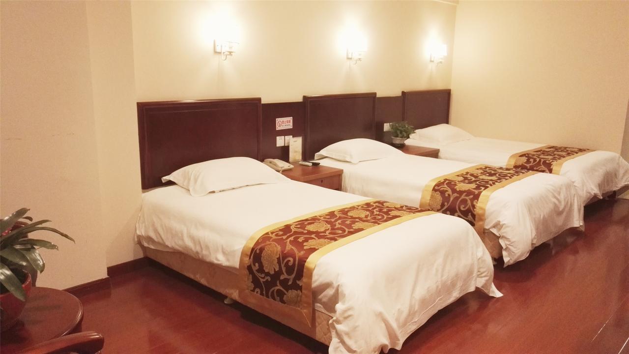 GreenTree Inn Shandong Jining Zoucheng East Kuangjian Road Business Hotel Bagian luar foto