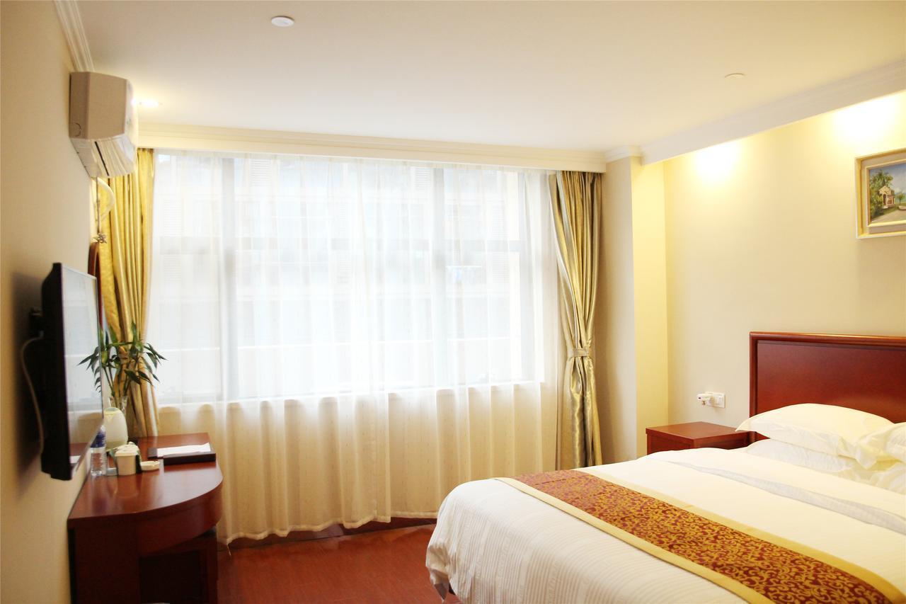 GreenTree Inn Shandong Jining Zoucheng East Kuangjian Road Business Hotel Bagian luar foto
